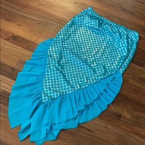 Girls Swim Mermaid Coverup